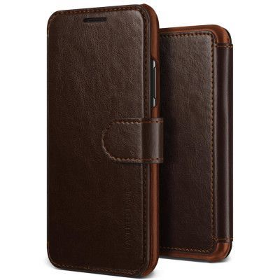 Verus Dandy Layered Plånboksfodral till Apple iPhone XS / X - Brun