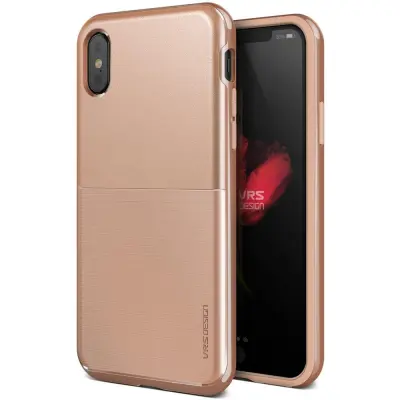 Verus High Pro Shield Skal till Apple iPhone XS / X - Blush Gold