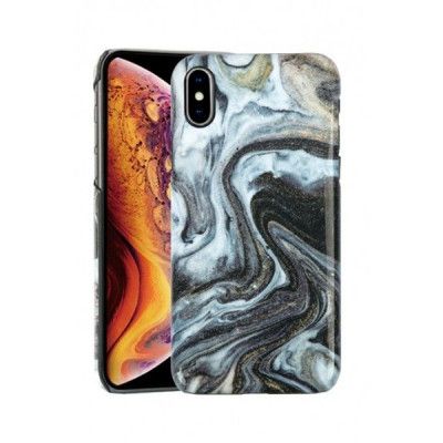 Vivanco Vision Amazing Marble (iPhone X/Xs) - Black Gold