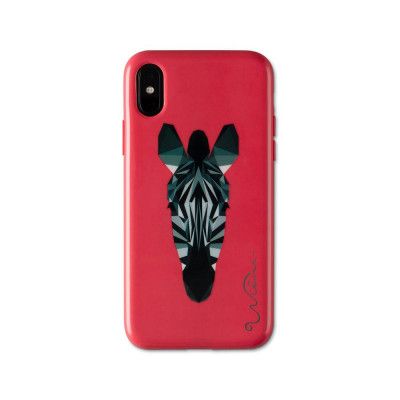 Wilma Electric Savanna Zebra Skal till iPhone X/Xs