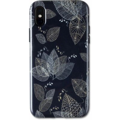 Wilma Midnight Shine - Leaf Lines