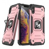 Wozinsky Ring Armor Skal iPhone XS / X - Rosa