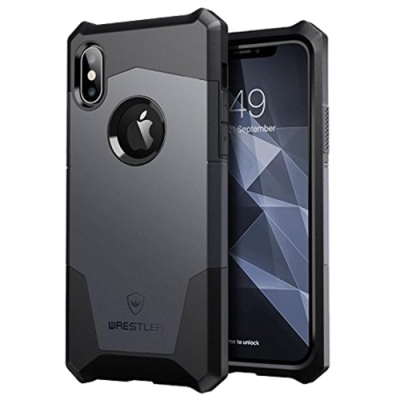 Wrestler Knight skal iPhone X - Svart