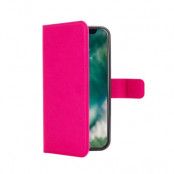 XQISIT Plånboksfodral Viskan till iPhone X/Xs pink