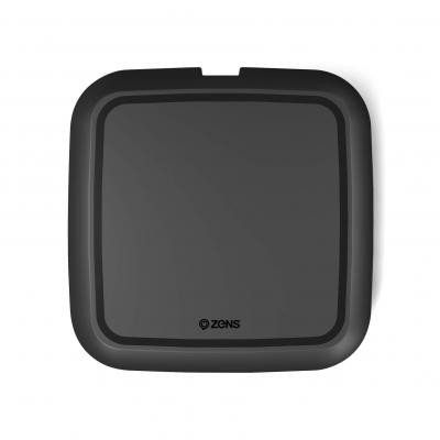 ZENS Laddare QI Trådlös 220V-sladd 15W - Svart