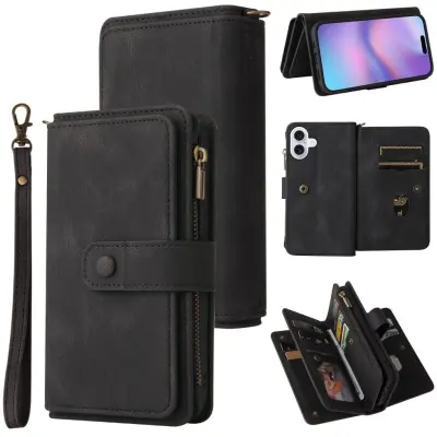 Trolsk Fodral med Kortfack (iPhone 17) - Svart