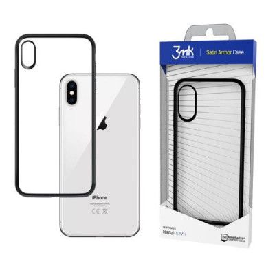 3MK Satin Armor Skal iPhone Xs Max - Transparent