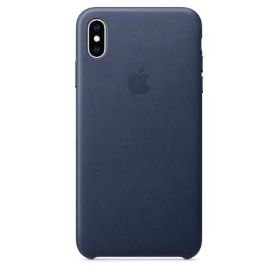 Apple iPhone XS Max Leather Case Midnight Blue Mrwu2Zm/A