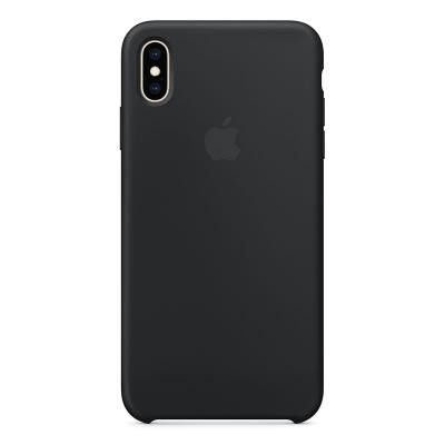 Apple Silicone Case iPhone Xs Max Black