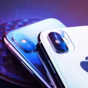 Baseus Kameralinsskydd i Härdat Glas till iPhone XS Max
