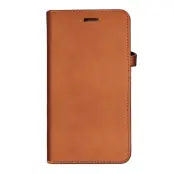 BUFFALO äkta läder Mobilfodral iPhone Xs Max 6.5"- Cognac