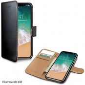 Celly Wallet Case iPhone Xs Max Sv/b