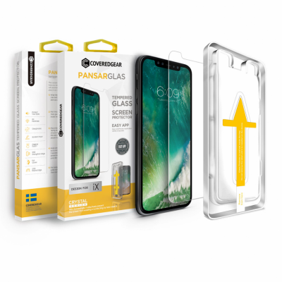 CoveredGear Easy App Härdat Glas Skärmskydd till iPhone Xs Max / 11 Pro Max