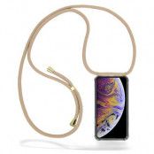 Boom iPhone Xs Max skal med mobilhalsband- Beige Cord