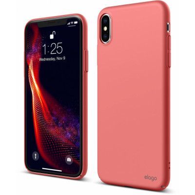 Elago Slim Fit (iPhone Xs Max) - Ljusrosa