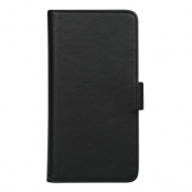 Essentials iPhone XS Max, PU wallet 3 kort avtagbar - svart