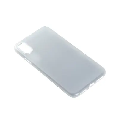GEAR Mobilskal Ultraslim Vit Semitransparent iPhone Xs Max 6.5