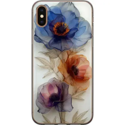 Mobilskal till Apple iPhone XS Max med Silkesblommor