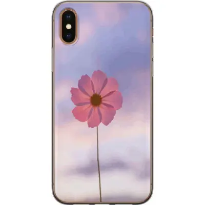 Mobilskal till Apple iPhone XS Max med Rosa blomma