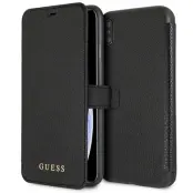 Guess iPhone XS Max Plånboksfodral - Svart