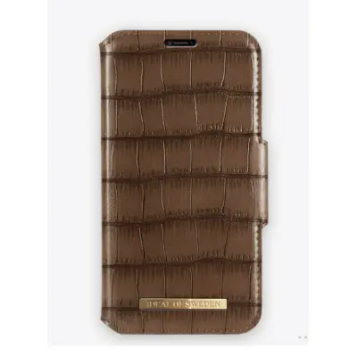 iDeal of Sweden Capri Wallet iPhone XS Max Brown