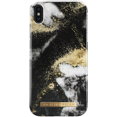 iDeal of Sweden Fashion case iPhone XS Max / 11 Pro Max - Black Galaxy Marble