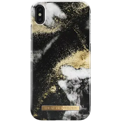 iDeal of Sweden Fashion case iPhone XS Max / 11 Pro Max - Black Galaxy Marble