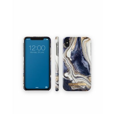 iDeal Of Sweden Design Marble (iPhone Xs Max) - Golden Indigo Marble