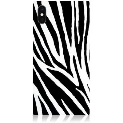 iDecoz Square Case - Animal Print (iPhone Xs Max) - Zebra