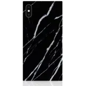 iDecoz Square Case - Marble (iPhone Xs Max) - Vit