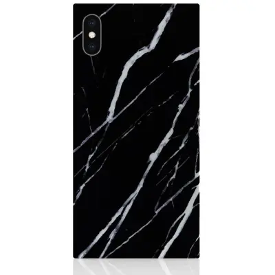 iDecoz Square Case - Marble (iPhone Xs Max) - Vit