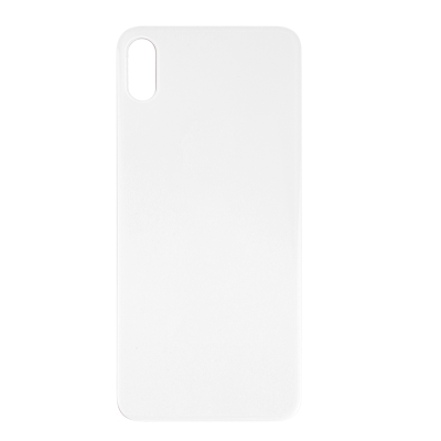 iPhone XS Max Baksida Glas - Silver