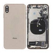 iPhone XS Max Baksida med Komplett Ram OEM - Guld