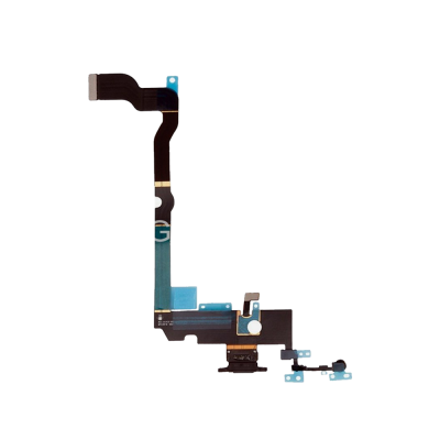 iPhone XS Max Laddkontakt - Svart