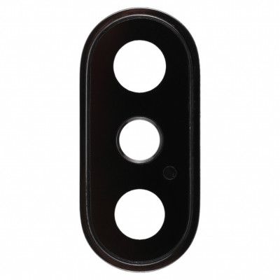 iPhone XS & XS Max Glaslins för bakre kamera - Svart