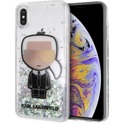 Karl Lagerfeld Liquid Glitter Karl (iPhone Xs Max)