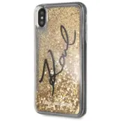 Karl Lagerfeld Signature Liquid Star (iPhone Xs Max) - Guld