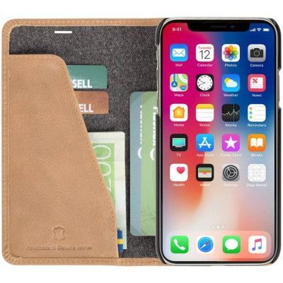 Krusell Sunne 4 Card FolioWallet (iPhone Xs Max) - Svart