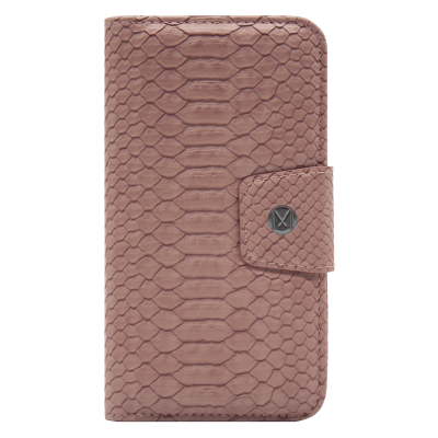 Marvêlle N°301 Plånboksfodral iPhone XS MAX - Ash Pink Reptile