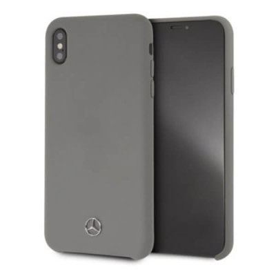 Mercedes Case skal iPhone Xs Max Silicon Grå