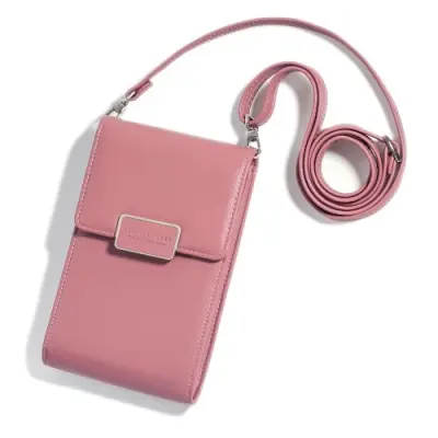 MUSUBO Multi-functional Universal Halsremsväska - Magenta