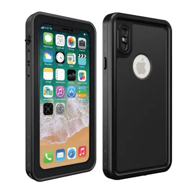 Redpepper Vattentätt Skal till Apple iPhone Xs Max - Svart