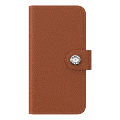 Richmond & Finch plånboksfodral till iPhone XS Max - Brun