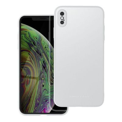 Roar Matte Glass Skal för iPhone XS Max stål
