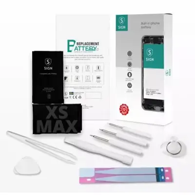 SiGN Komplett Sats För Batteribyte (iPhone Xs Max)