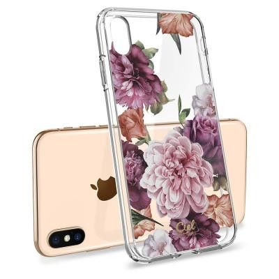 Spigen Ciel iPhone Xs Max Rosblommigt