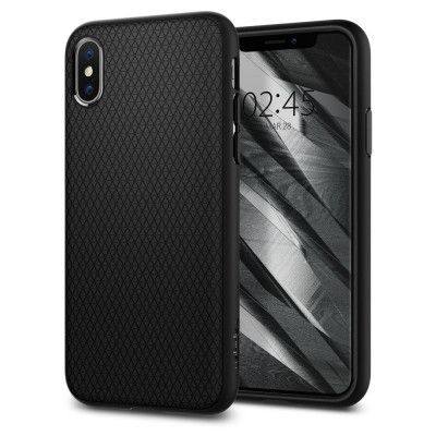 Spigen Liquid Air iPhone X / Xs Matte Svart