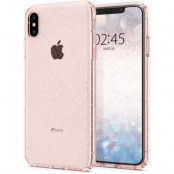 Spigen Liquid Crystal Glitter (iPhone Xs Max) - Rosa