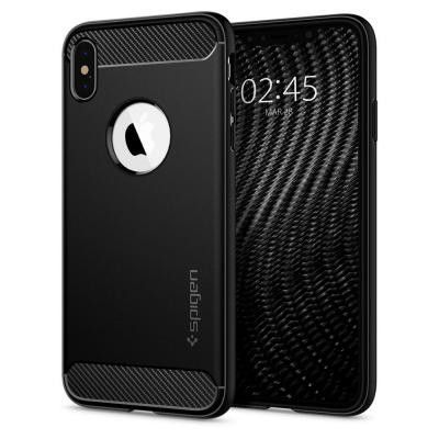 SPIGEN Rugged Armor iPhone X / Xs Matte Svart