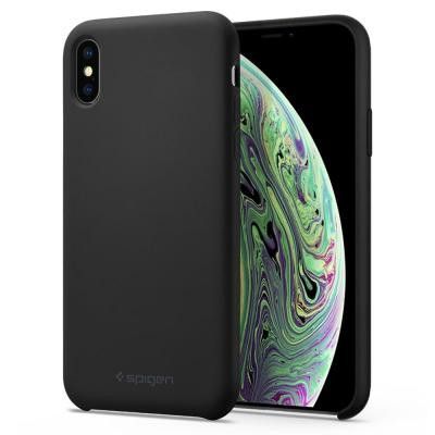 SPIGEN Silicone Fit iPhone Xs Max Svart